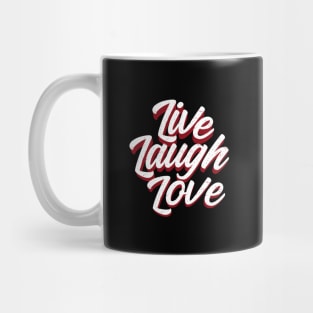 Live, laugh and love Mug